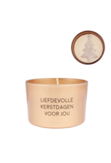 Geurkaars Liefdevolle kerstdagen voor jou Geurkaars Liefdevolle kerstdagen voor jou