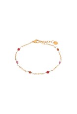 Armband dottie ruby