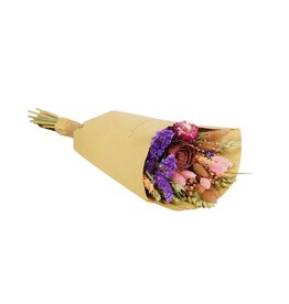 Droogbloemen small burgundy