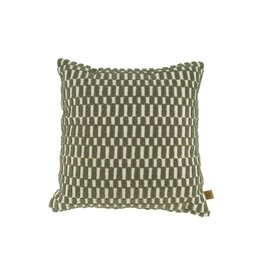 Kussen grafisch groen