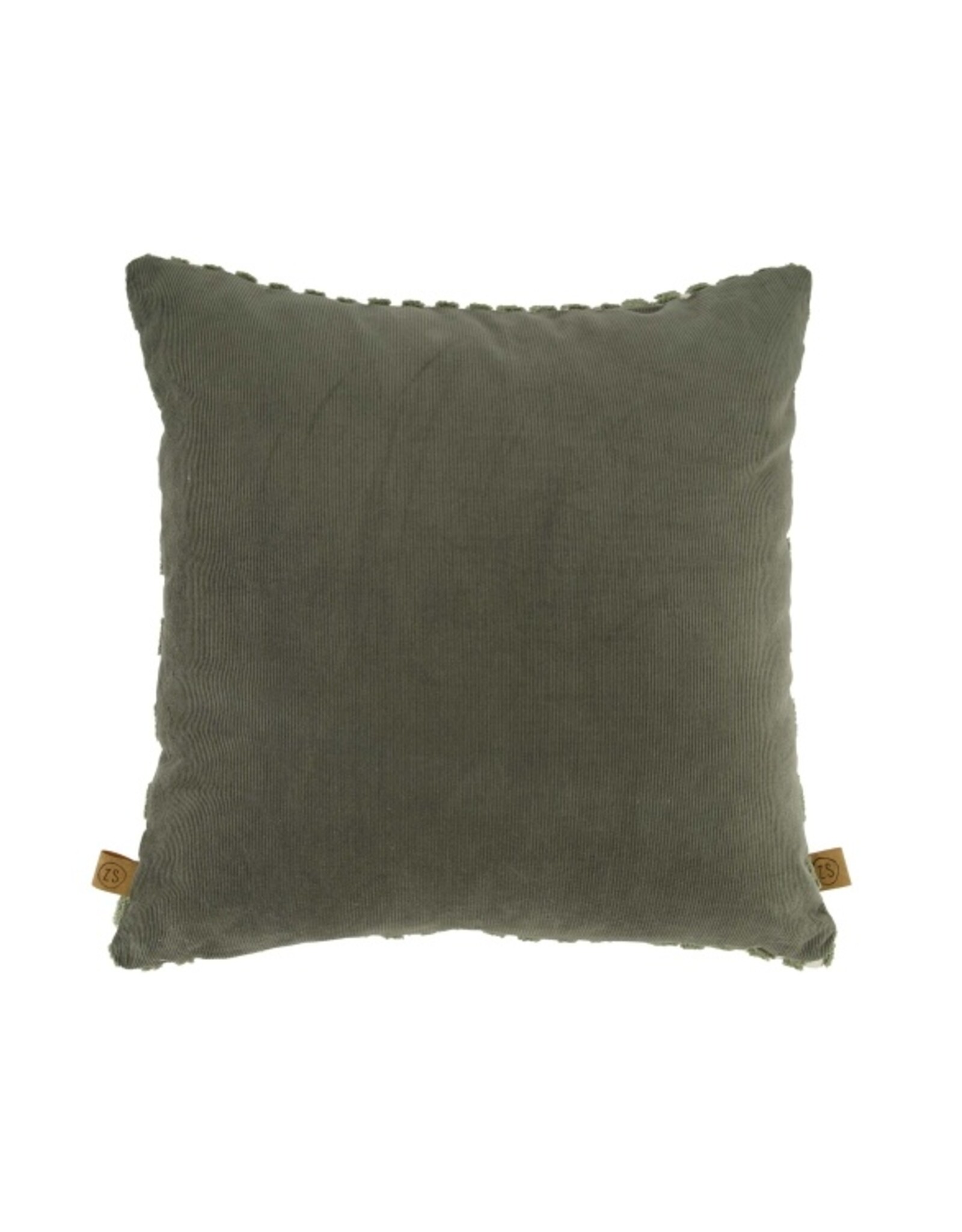 Kussen grafisch groen