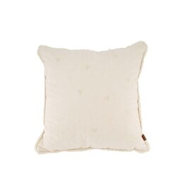 Kussen velvet hartjes