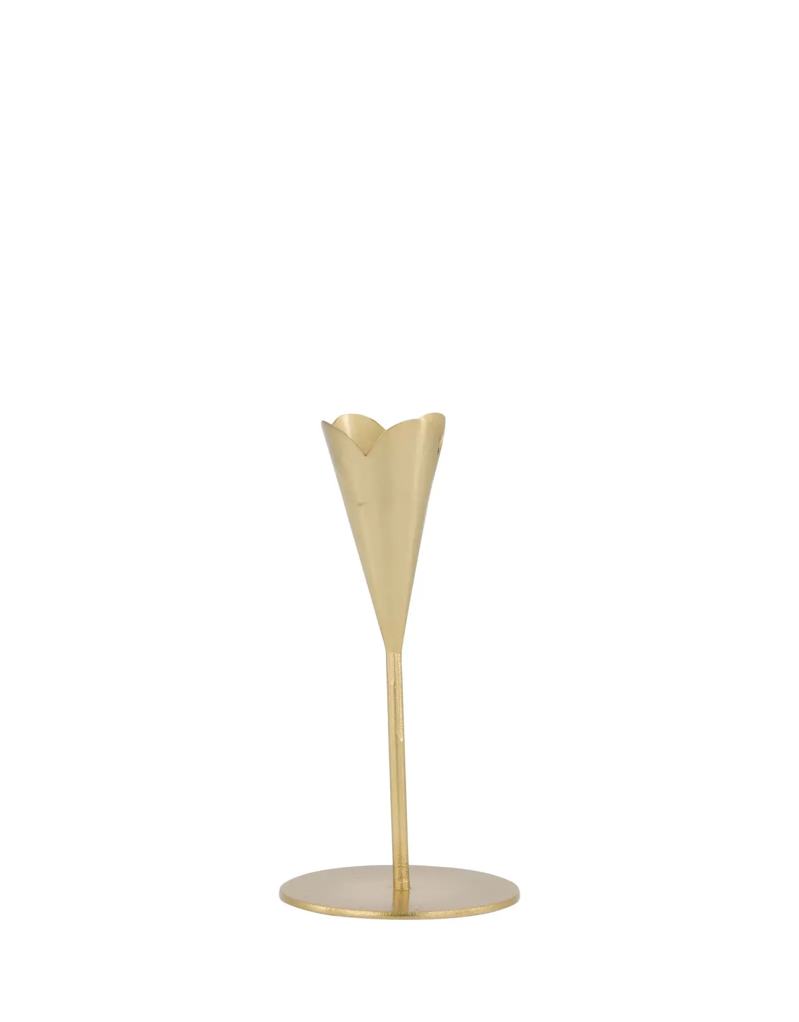 Kandelaar hartje goud S