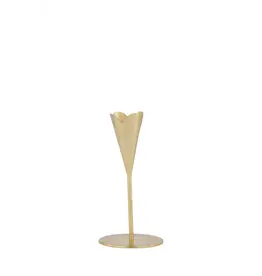 Kandelaar hartje goud S