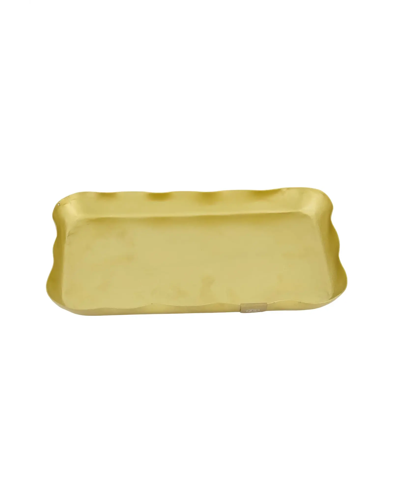 Servethouder rechthoek goud