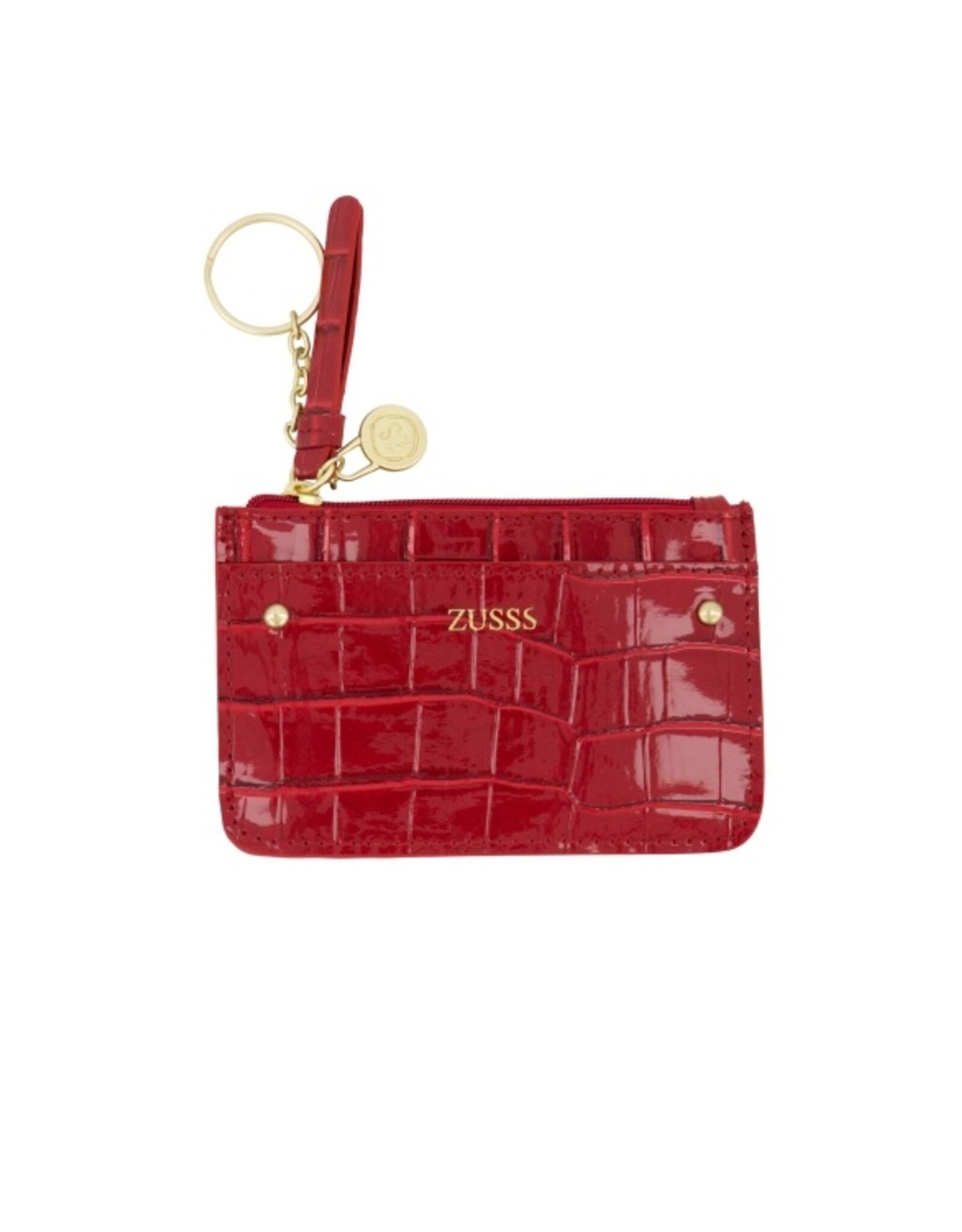 Pasjeshouder croco rood