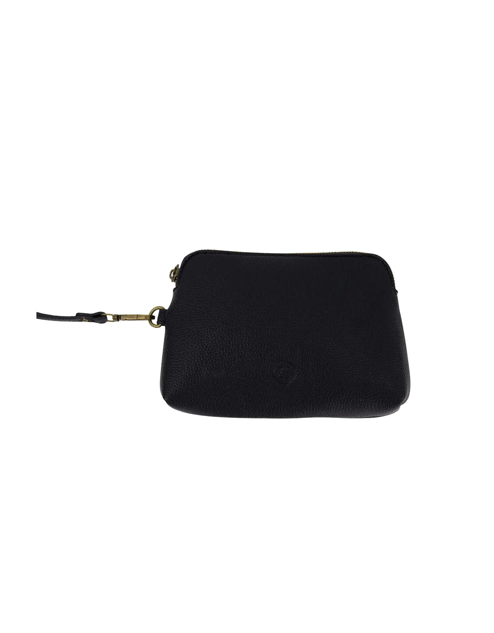 Schoudertas + extra zakje zwart