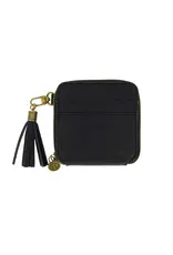 Portemonnee kwastje zwart