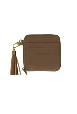 Portemonnee kwastje bruin