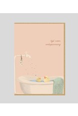 Wenskaart Jozefien Tijd voor ontspanning