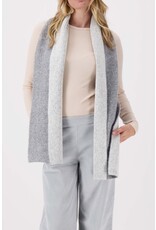 Gebreide sjaal grijs