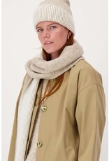 Gebreide sjaal taupe