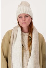 Gebreide muts taupe
