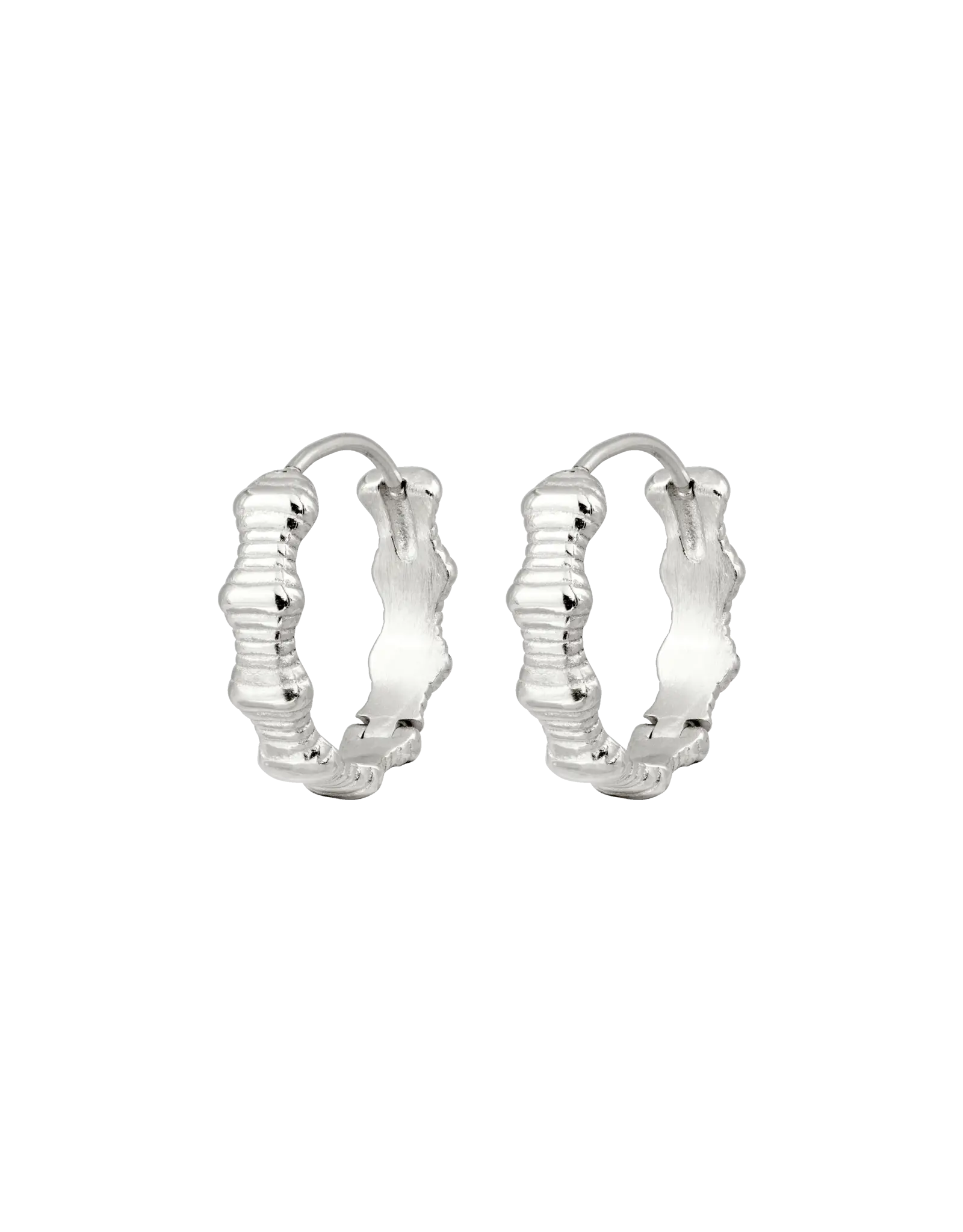 Oorringen lua zilver