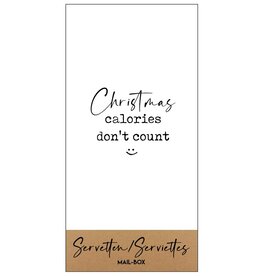 Servetten Christmas calories