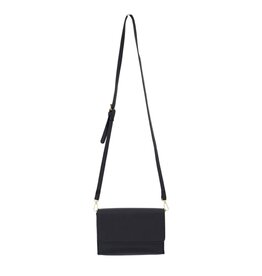 Handtas clutch zwart
