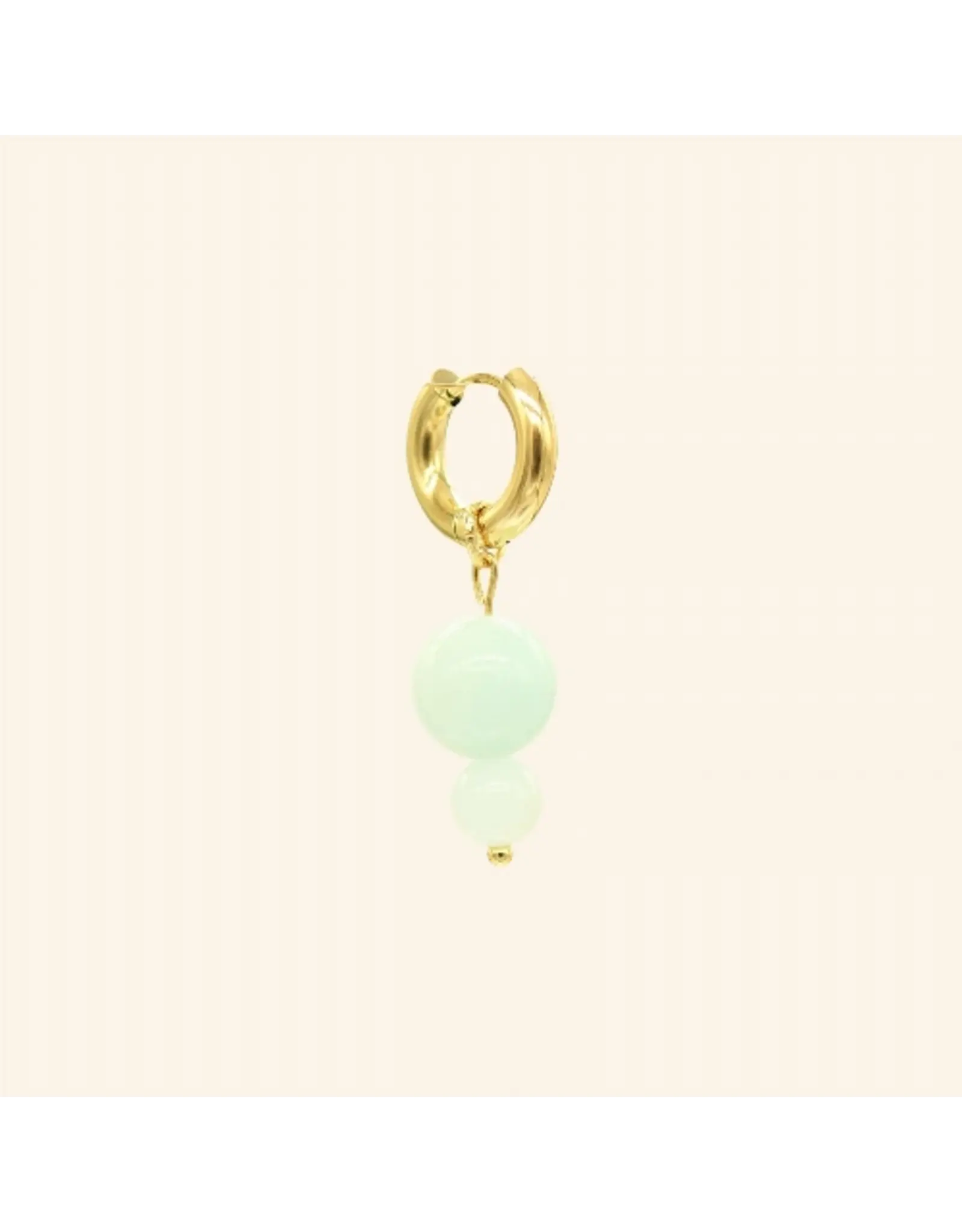 Oorringen bubble mint