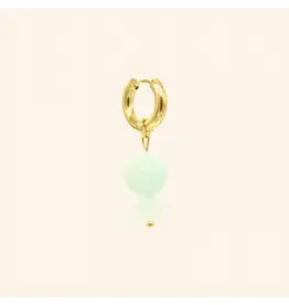 Oorringen bubble mint