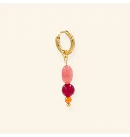 Oorringen triple gem