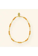 Armband bruin facet