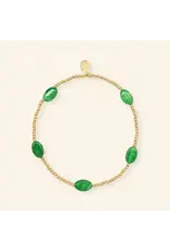 Armband gemstone emerald