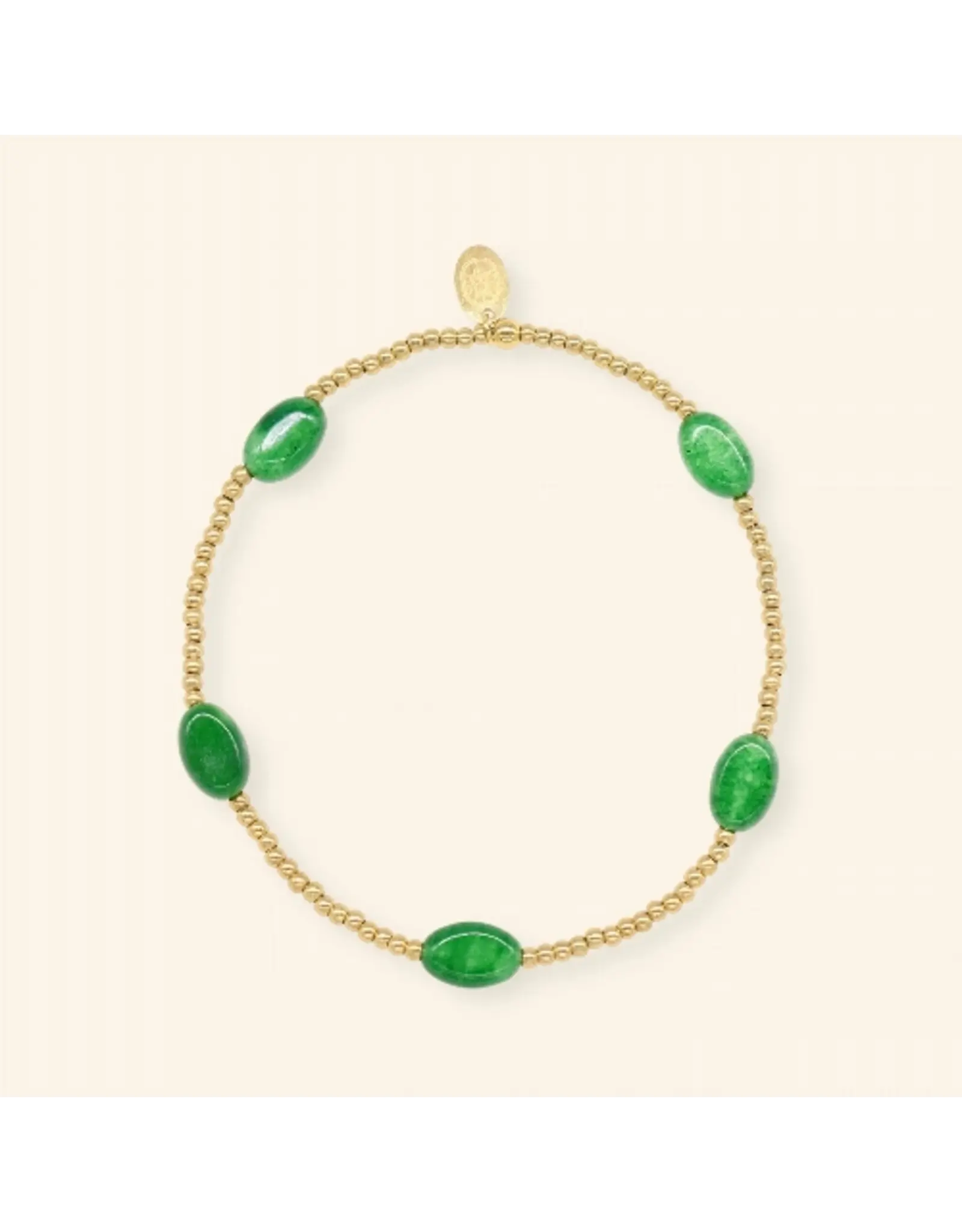 Armband gemstone emerald