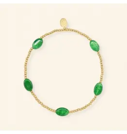 Armband gemstone emerald
