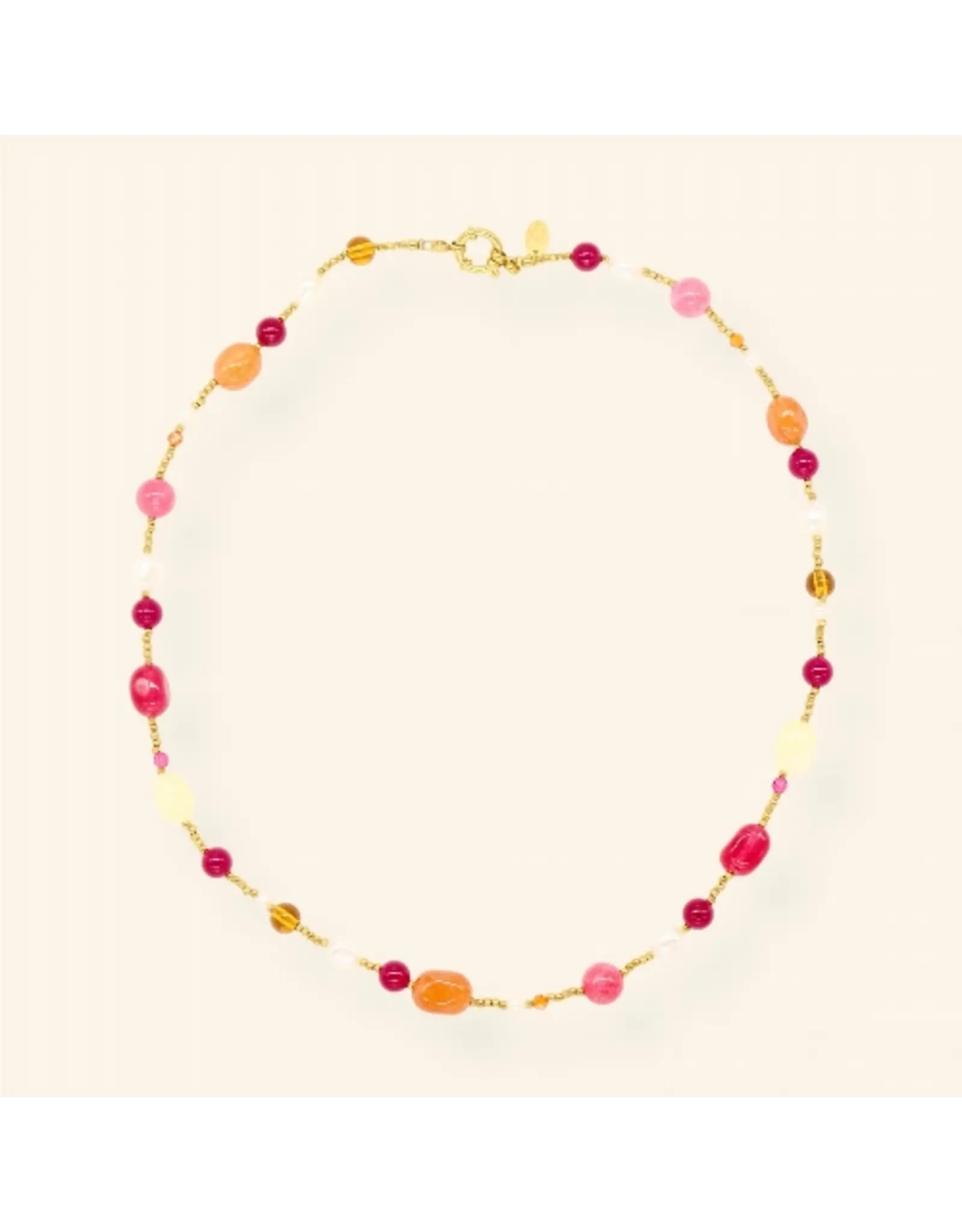 Ketting glowing gems