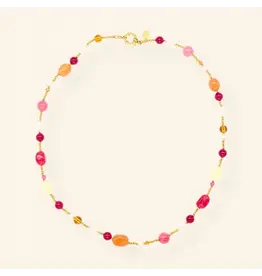 Ketting glowing gems