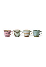 Set 4 Cappuccino mugs Dada