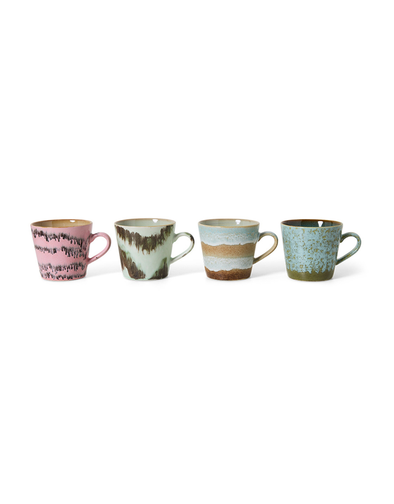 Set 4 Cappuccino mugs Dada