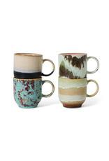 Cafe mugs Abstract PRE ORDER