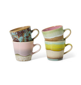 Set 4 Americano mugs Rococo