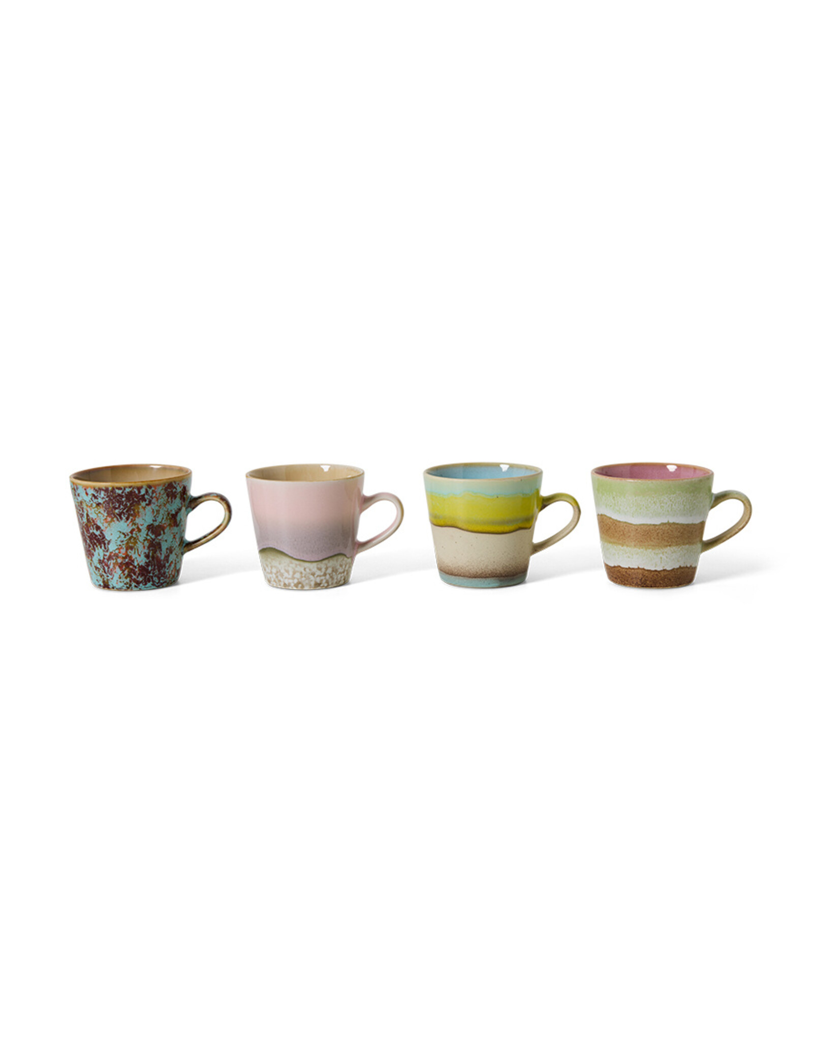 Set 4 Americano mugs Rococo