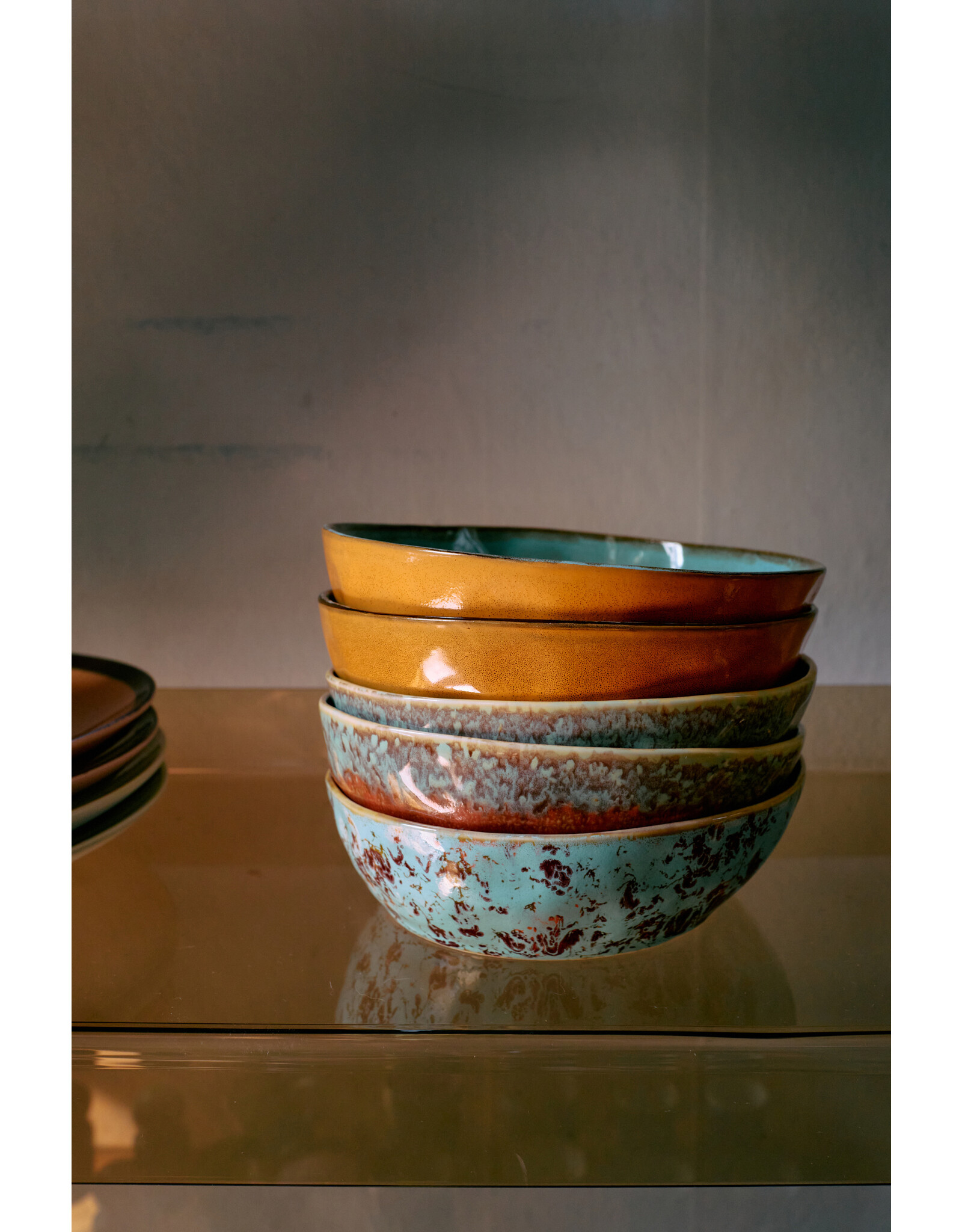 Pasta bowls Patina