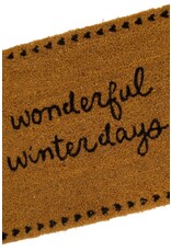 Deurmat Wonderful winterdays