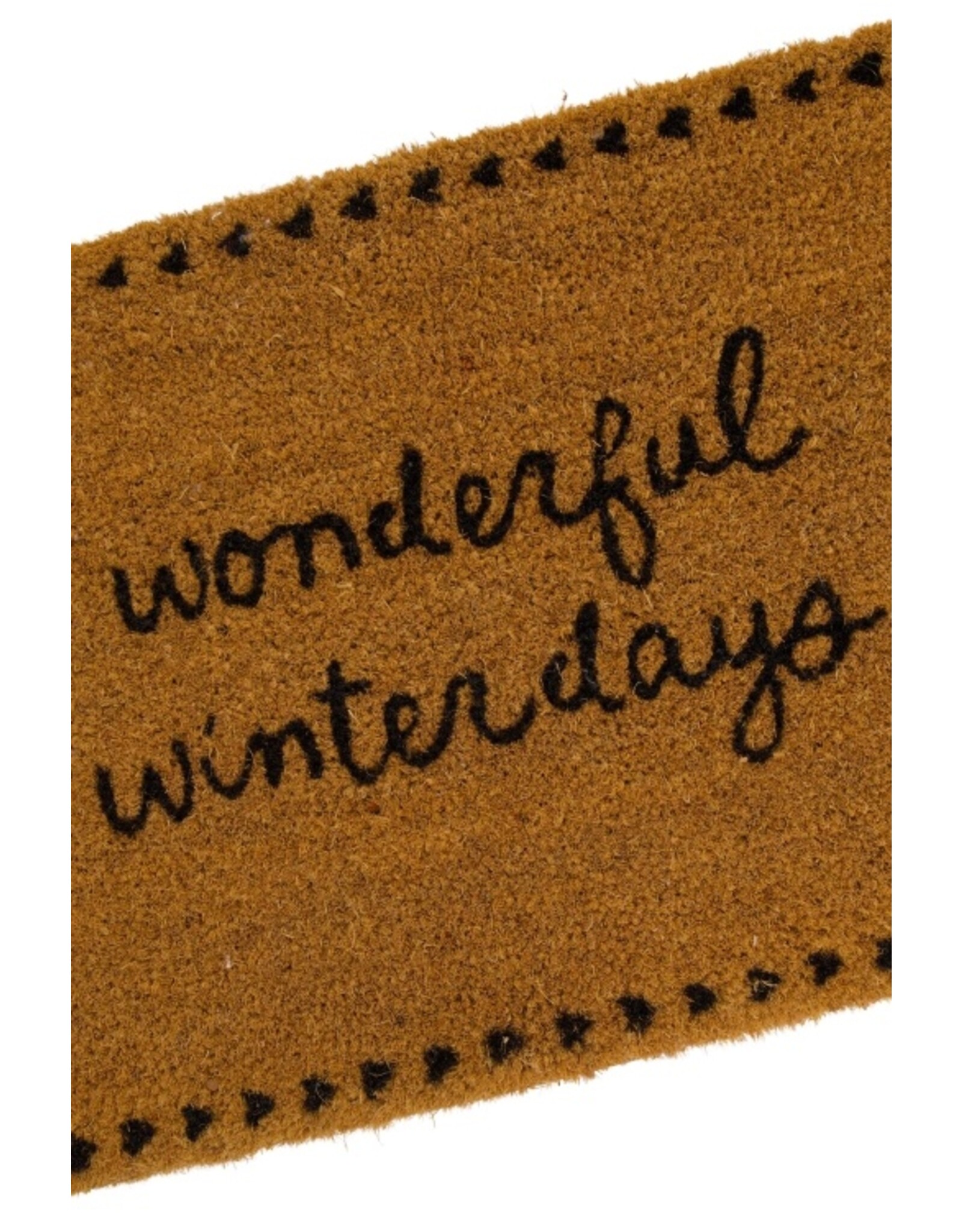 Deurmat Wonderful winterdays