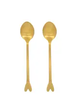 Set 2 lepels hartje