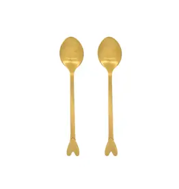 Set 2 lepels hartje