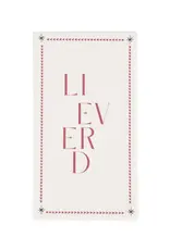 Servetten lieverd rood