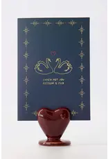 Kaartstandaard hartje rood