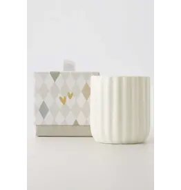 Geurkaars hartje wit