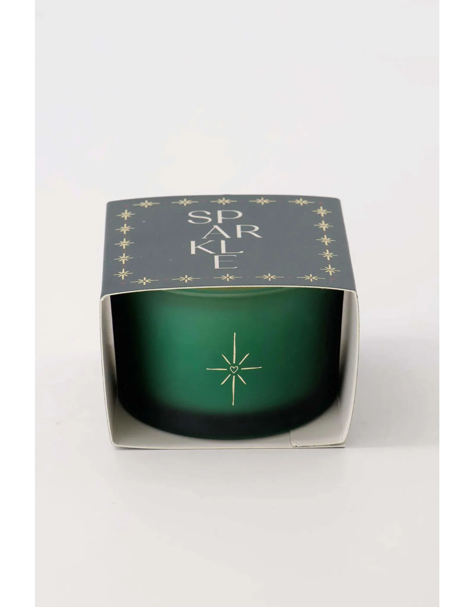 Geurkaarsje Sparkle groen