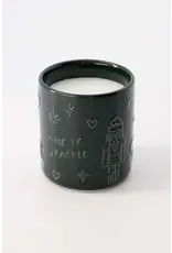 Geurkaars Time to sparkle groen