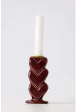 Kandelaar hartjes rood