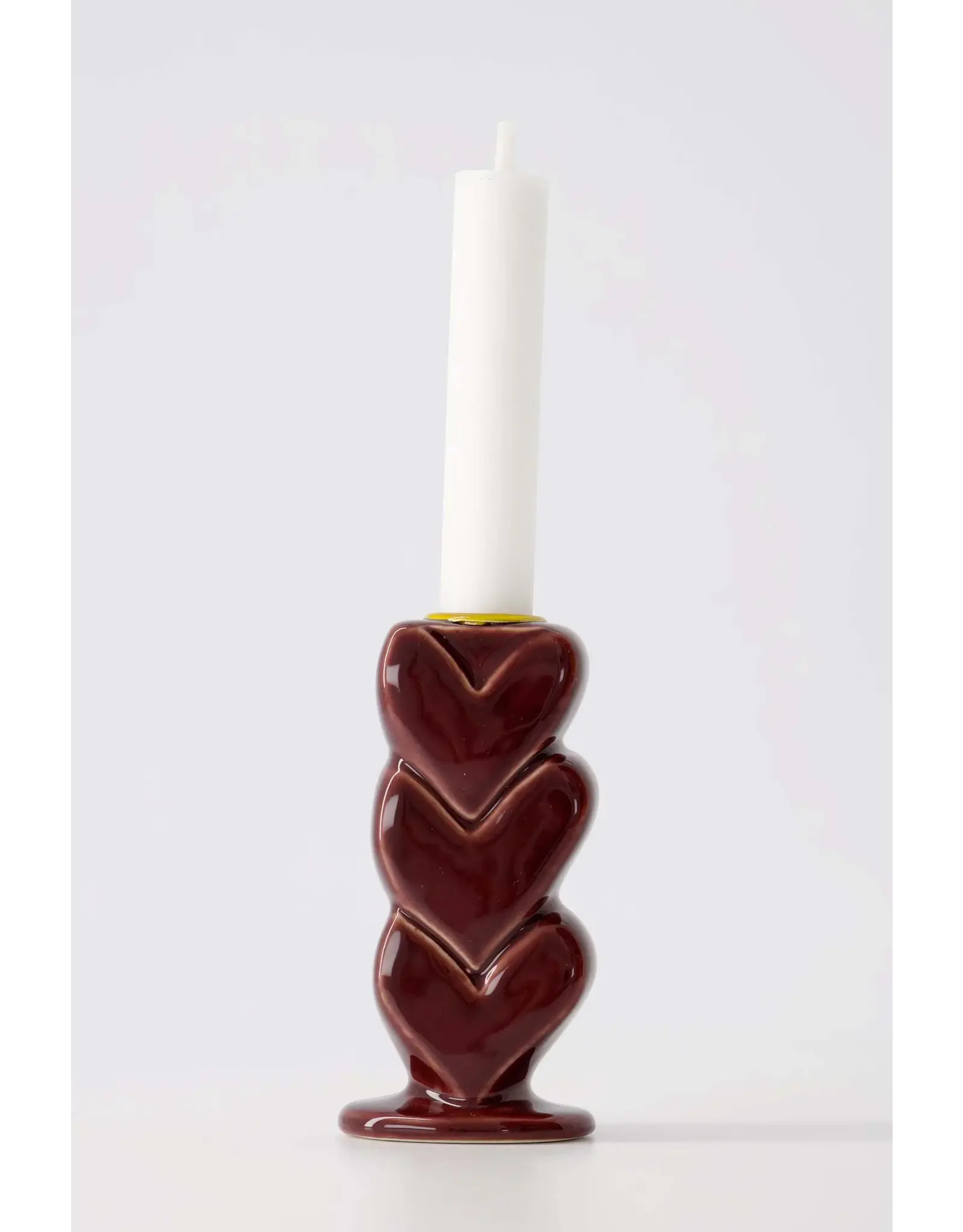 Kandelaar hartjes rood