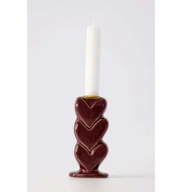 Kandelaar hartjes rood