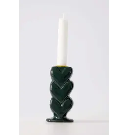 Kandelaar hartjes groen