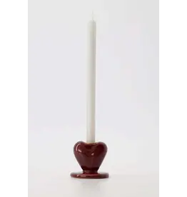 Kandelaartje hartje rood