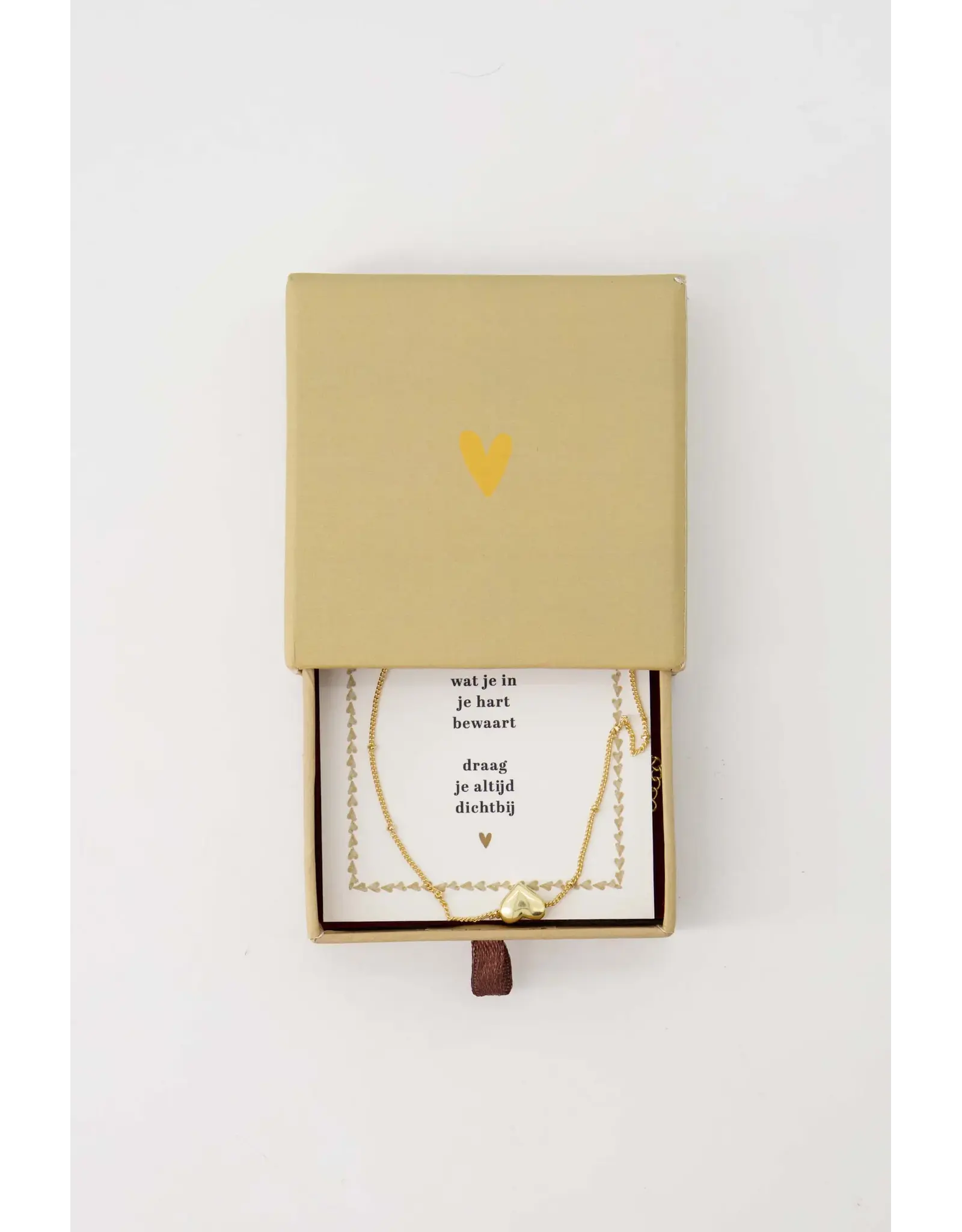 Ketting hartje in je hart